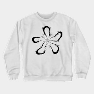 Abstract flower Crewneck Sweatshirt